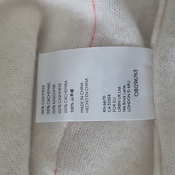 Anthropologie Pilcro Kelly Boyfriend 100% Cashmere Slouchy Cardigan Size S - Picture 11 of 15